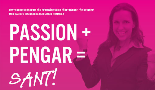 Passion pengar sant, Barbro Bronsberg, Simon Nummela