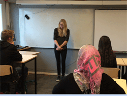 Tala inför klassen, social fobi, scenängslan